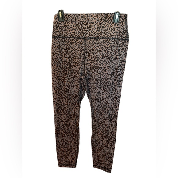 CRZ Yoga Leggings Leopard Print Naked Feeling Size XL - Picture 3 of 5